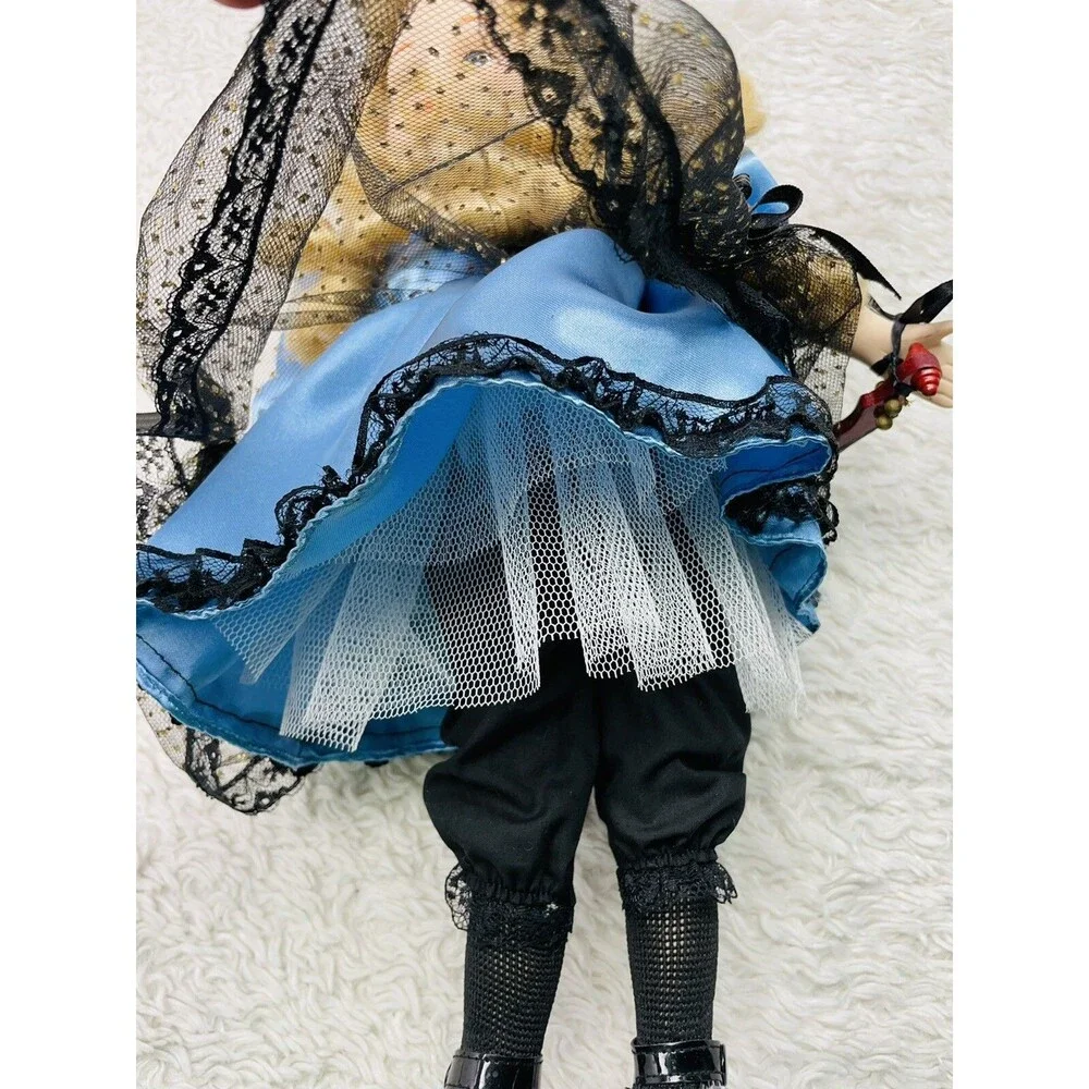 Porcelain Doll With Violin Clarissa's Collection by Dollex Series 2000 Authentic